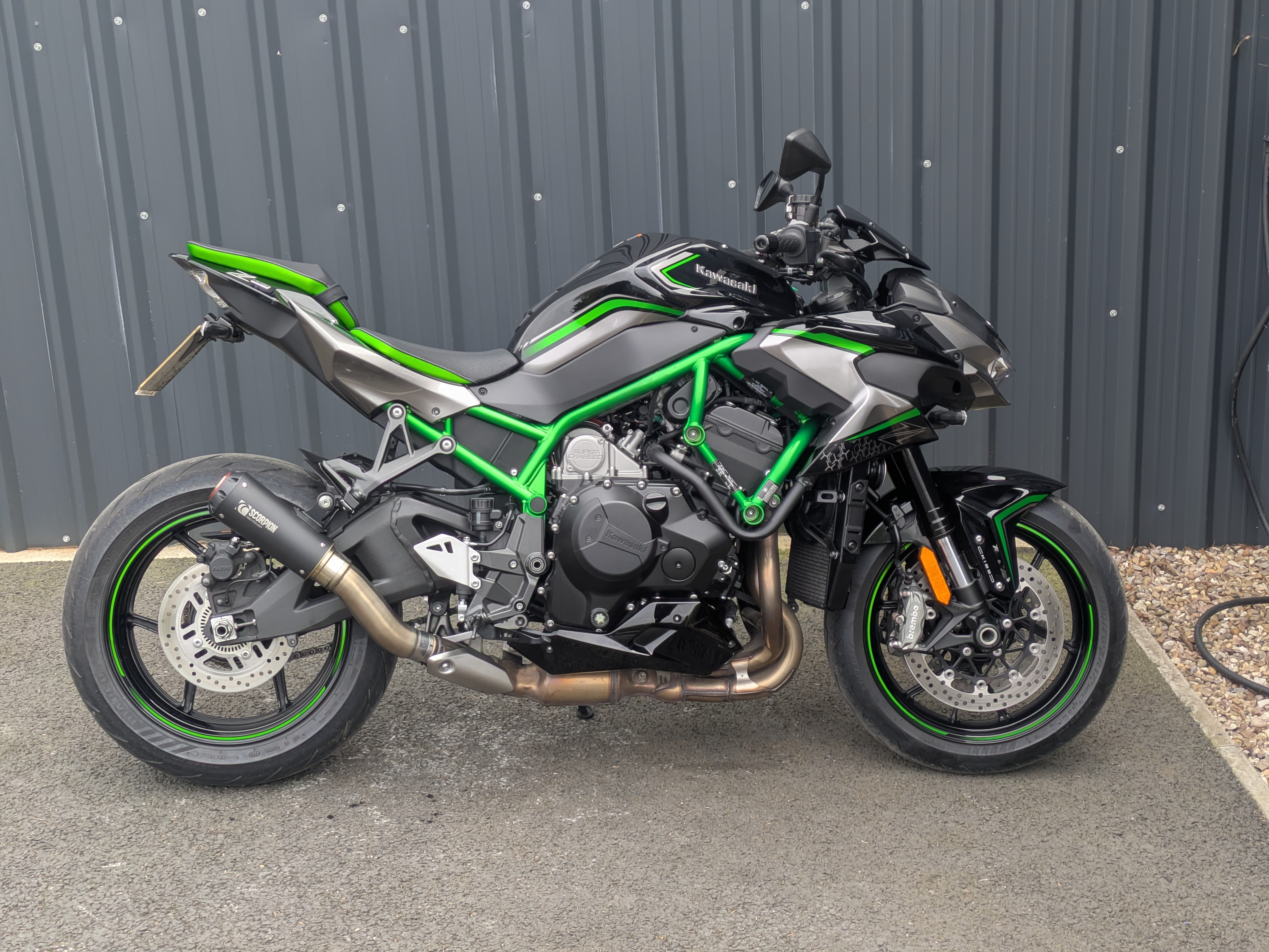 '71 Plate' 2021 Kawasaki ZH2